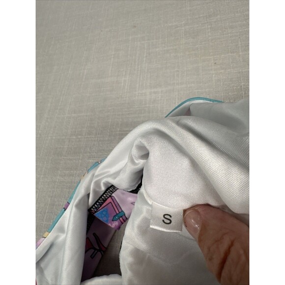 Juniors Size Small Workout / Swim‎ Top Witchy Mushrooms Skulls Crystals Heels - Picture 6 of 9